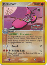 Medicham - 34/108 - Uncommon - Reverse Holo